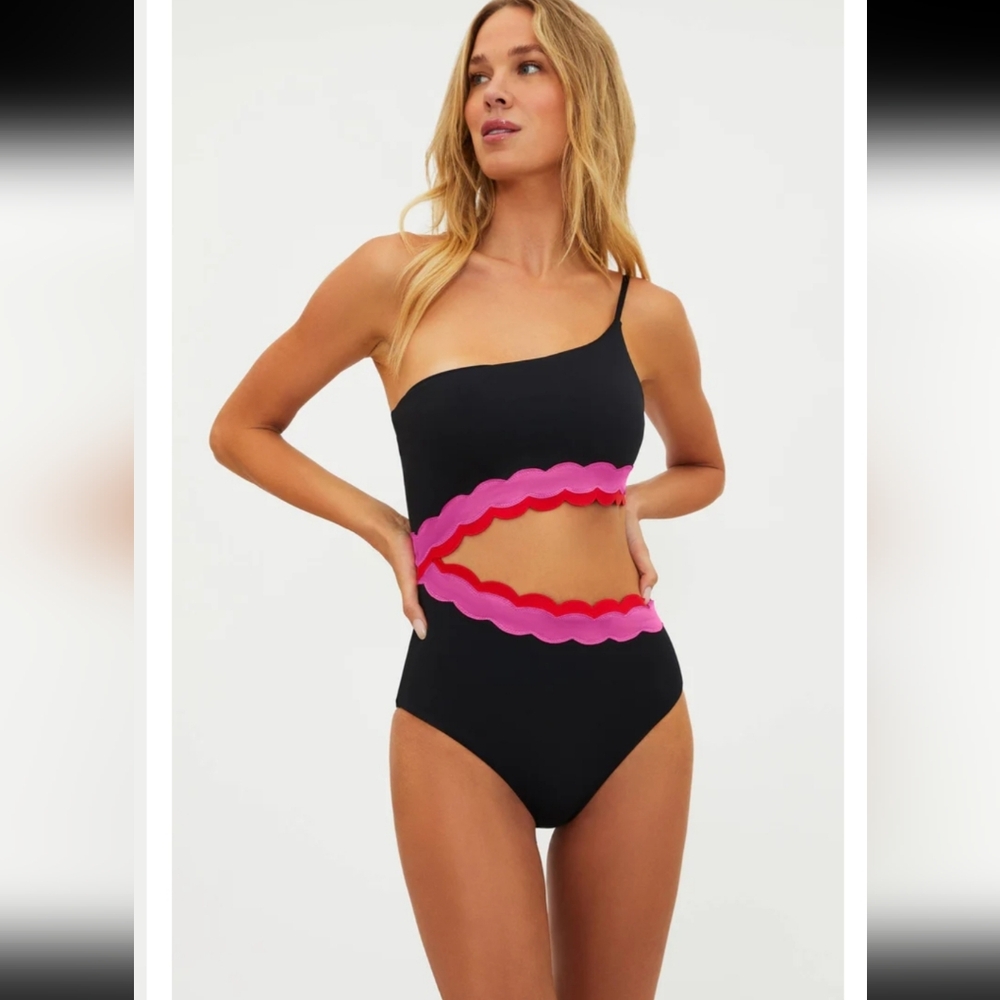 BEACH RIOT ONE PIECE SWIMING SUIT / SIZE:SMALL
